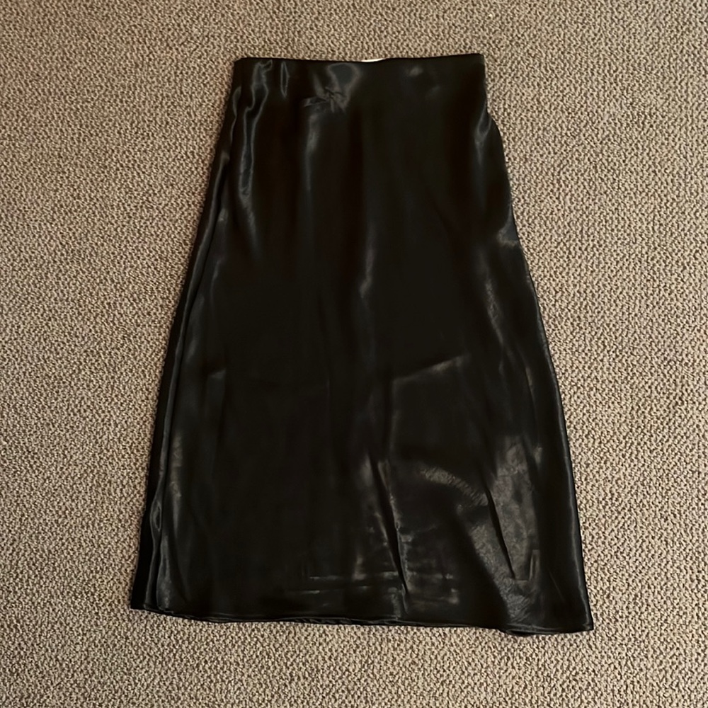 Satin skirt